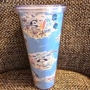 Vera Bradley Traveler Tumbler Beach Treasures